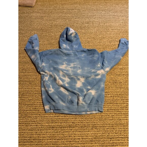 Sublime Inna L.B.C. Tie-Dye Blue Hoodie Sweatshirt LG - Picture 3 of 4